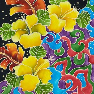 Batik Hand Drawn Painting