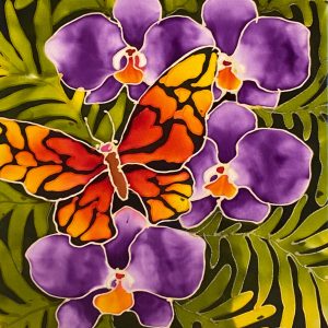 Batik Hand Drawn Painting